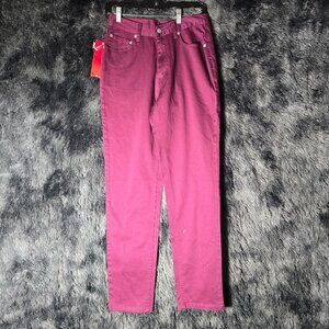 Levi’s 512 Slim Fit Womens Jeans Magenta Size 6 Y2K Red Tab